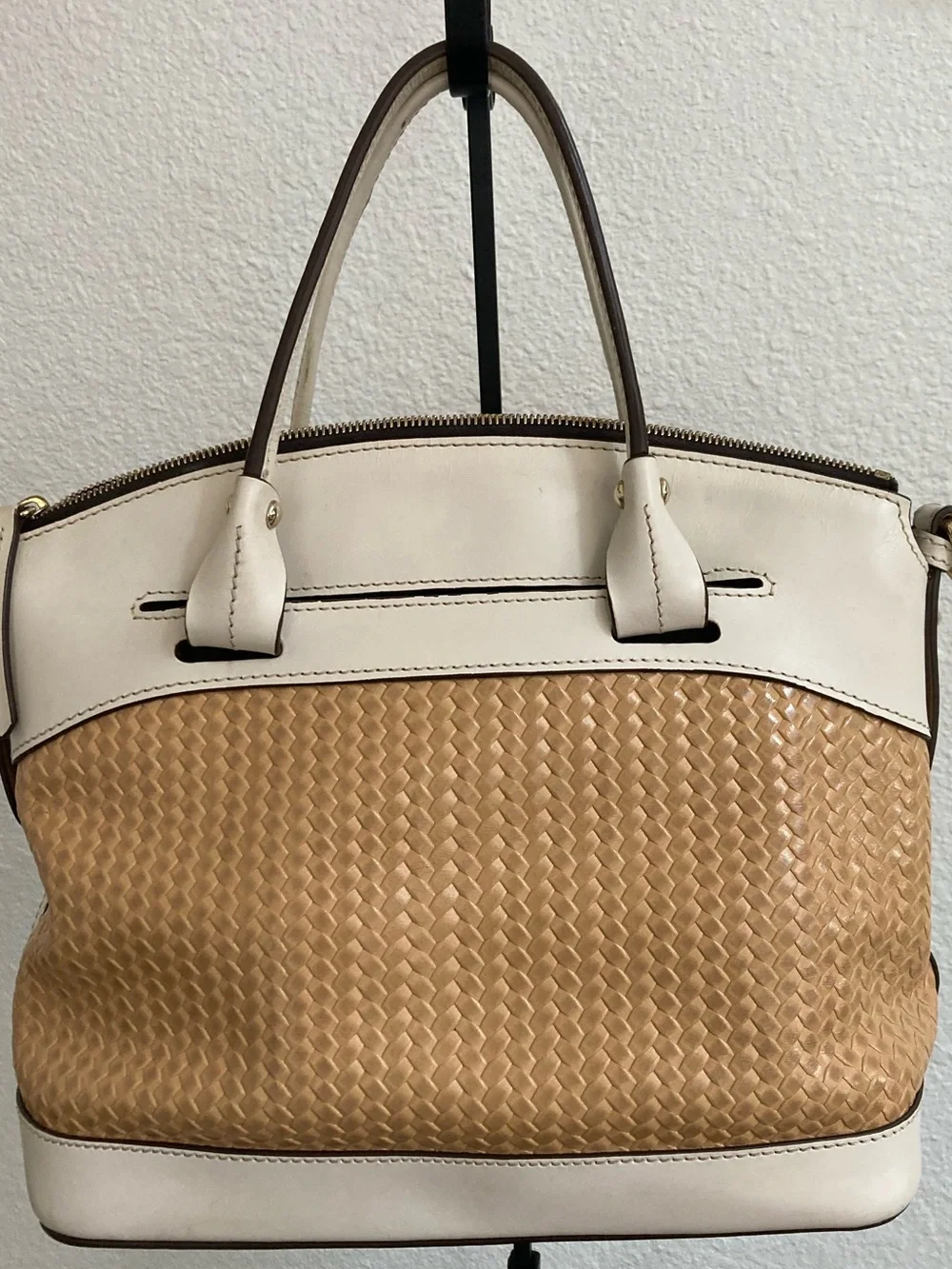 Dooney & Bourke Beacon Woven Domed Satchel